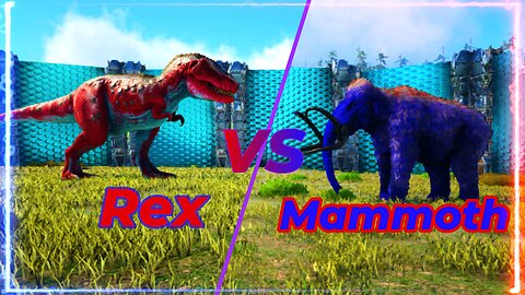 Mammoth vs Rex\spino\karkinos | Ark survival evolved | ark battles | ark gameplay