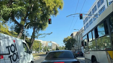 Greece LIVE: Driving in Athens
