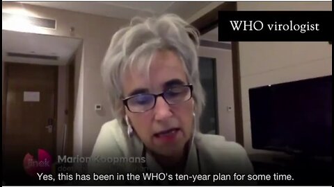 WHO Virologist Whistleblower Warns they Plan 10 Years of Pandemic Outbreaks. I Mean Bio-Weapons