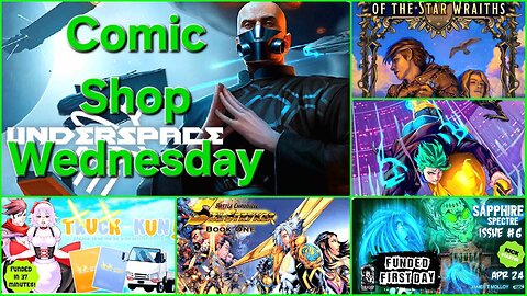 Comic Shop Wednesday 05-15-2024 A Drink With Crazy Live