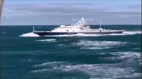 Ust-Labinsk 393 Novorossisyk I Russian Coast Guard Ship I Heading Towards Odessa I Millitory Weapon