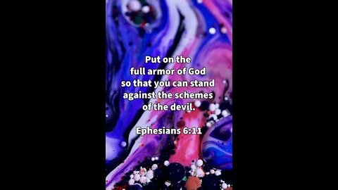 Your Protection from Satan! * Ephesians 6:11 * Bible Memory Verses