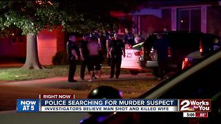 Investigators believe man shot and killed his wife