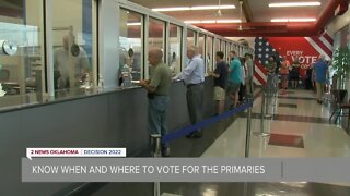 Know when and where to vote for the Oklahoma primaries