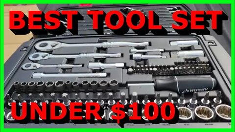 Best Tool Set Under $100 | Best Starter Tool Set | Best Portable Tool Set