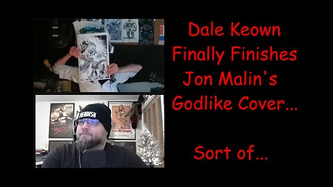 Dale Keown Has Finally Finished Jon Malin's Godlike Cover... Sort Of...
