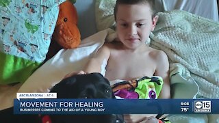 How an Arizona community is supporting an 8-year-old boy