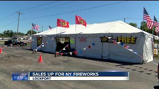 Firework tent owners say business is booming