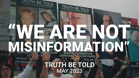 "We are NOT misinformation" - Truth Be Told London | 13.05.2023 | Oracle Films