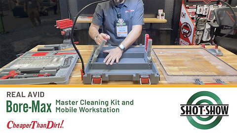 Real Avid Bore-Max Master Cleaning Kit and Mobile Workstation | SHOT Show 2024