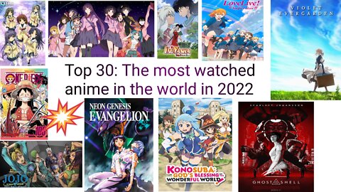Top 30: The most watched anime in the world in 2022