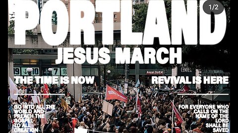 ✝️ JESUS MARCH ✝️ Portland, Oregon 📍#christian #youtube #worship #god #jesus #live