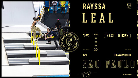 How Rayssa Leal Won the 2023 SLS Super Crown | Best Tricks