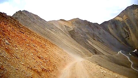 13.114 Feet Imogene Pass Colorado Off Road 4WD 4X4 Trail San Juan Mountains Telluride Ouray