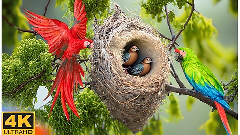 Birds In Nature | Most Beautiful Birds In Nest | Nesting Birds | birds in nest video