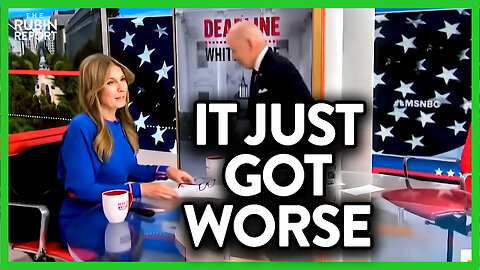 Watch Host Try To Ignore Joe Biden's Jaw Dropping Behavior Live on Air | ROUNDTABLE | Rubin Report