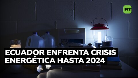 Ecuador podría sufrir cortes de luz hasta febrero de 2024 y culpan a Guillermo Lasso