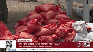 Queen Creek homeowners prepare for storms days in advance