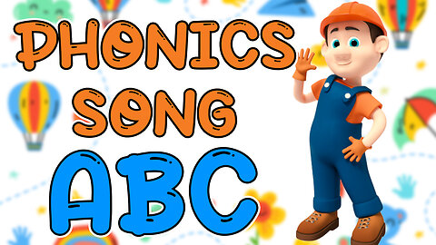 ABC Phonic Song - Toddler Learning Video Songs - A for Apple- Nursery Rhymes- Alphabet Song For Kids
