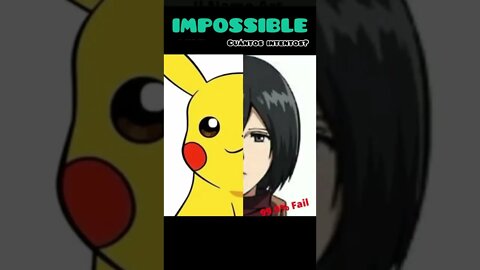 ONLY ANIME FANS CAN DO THIS IMPOSSIBLE STOP CHALLENGE #42