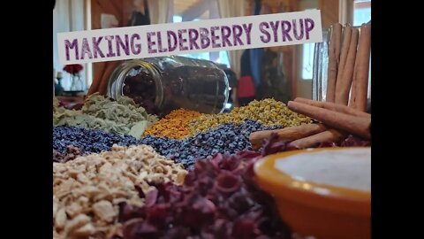 Elderberry Syrup Kit Recipe and benefits of Elderberries