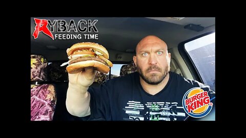 Burger King BBQ Impossible Whopper Ryback Feeding Time