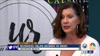 Boynton Beach business helps women in need