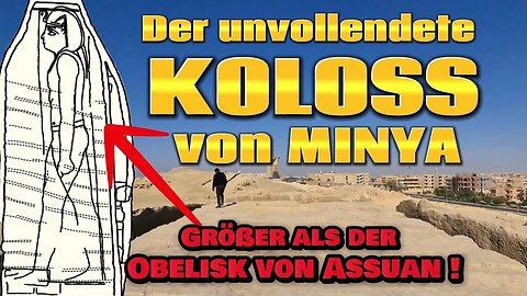 Die Unvollendeten RIESEN von MINYA | Größer als BAALBEK