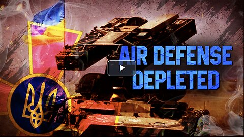 📢UKRAINIAN AIR DEFENSE DEPLETED