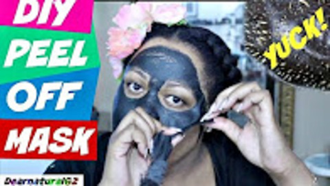 DIY Peel off face mask + giveaway | Dearnatural62