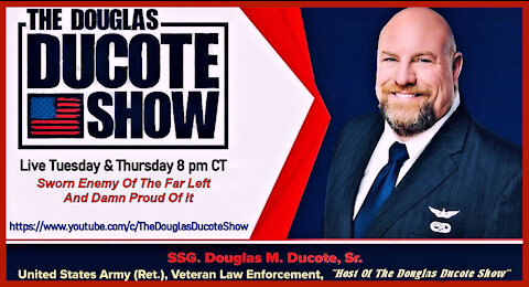 Join Me Live Tonight At 8 pm Central For The Douglas Ducote Show!
