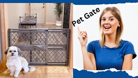 MYPET North States Paws Portable Pet Gate