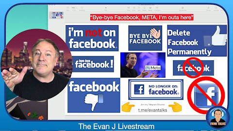 10/29/21 - Bye-bye Facebook, Rejecting META - Ep. 107