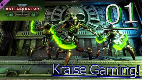 #01 - Necron DLC - First Look! - Warhammer 40K: Battle Sector - Necrons DLC By Kraise Gaming.