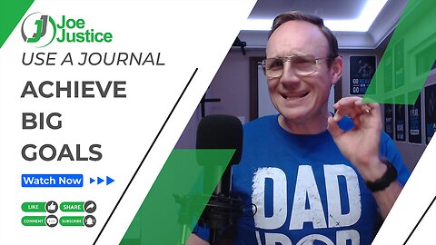 Dads can use a journal to achieve big goals like weight loss and better relationships