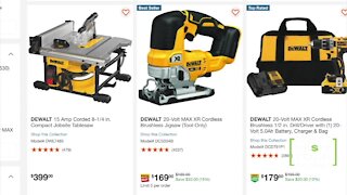 DeWalt and Milwaukee power tool scams