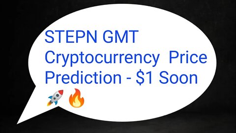GMT Coin News Today | GMT Price Prediction | GMT Token | GMT Crypto | GMT Technical Analysis | STEPN