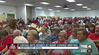 North Fort Myers name change meeting