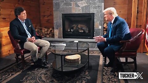 President Donald J.Trump Interview With Tucker Carlson Twitter-X