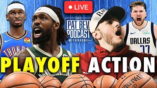 Pat Bev and Rone Live 🔴 | Oklahoma City Thunder @ Dallas Mavericks Game 4 | Pat Bev Podcast w/ Rone