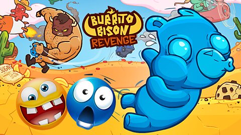 A fun game in Mexican style. Burrito bison: Gameplay (iOS, Android)