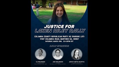 Justice for Laken Riley Rally