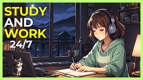 24/7 Lofi Study and Work 05 - beats relax, jazz radio, chillhop mix