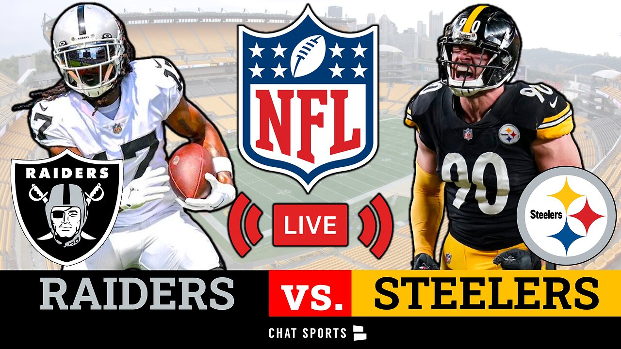 Live Raiders vs. Steelers Watch Party