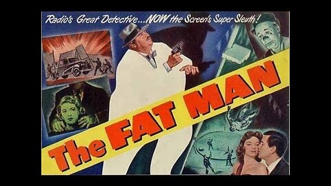 Crime Fiction - The Fat Man - Detective - "Order for Murder" (1951)