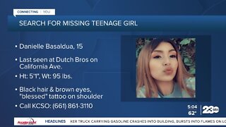 Search for missing Bakersfield teen