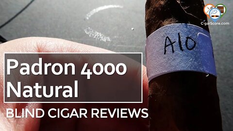 EARTH & LEATHER w/ a SPICY FINISH! The PADRON 4000 Natural - CIGAR REVIEWS by CigarScore
