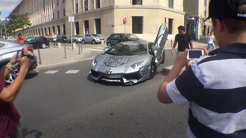 Lamborghini Aventador Car Crash