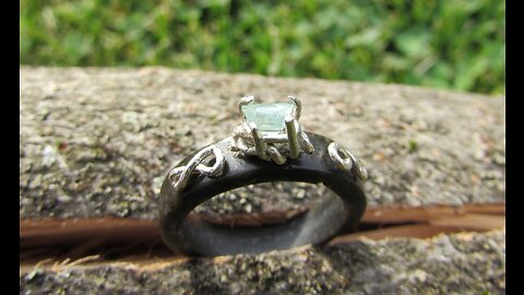 Creating a tourmaline ring FROM SCRATCH!