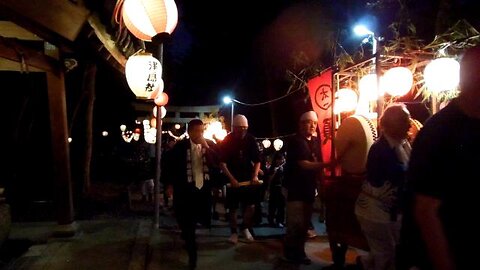 Summer Lantern Festival in Japan